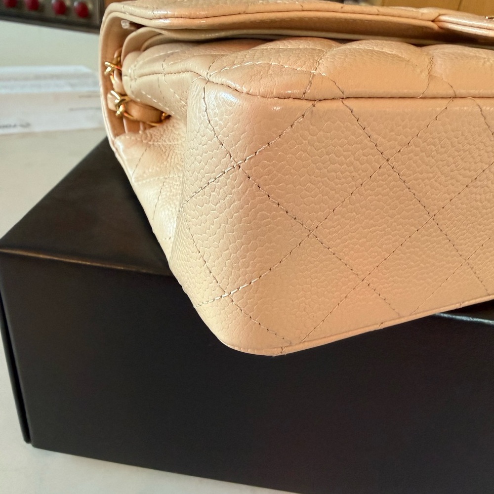 Chanel Beige Clair Medium Double Flap - Picture 3 of 12